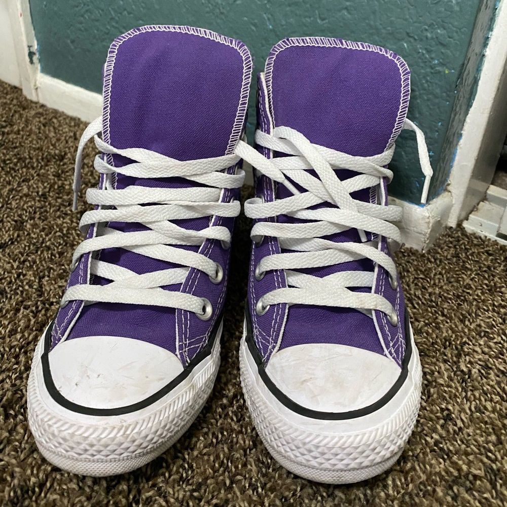 Purple Converse